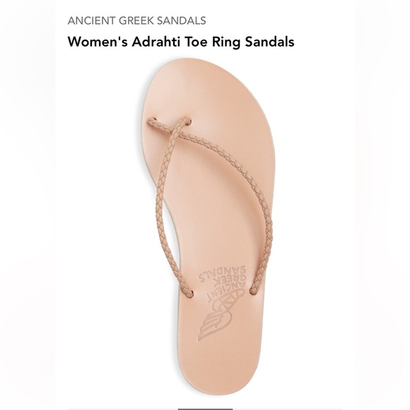 Ancient Greek Sandals Adrahti Toe Ring Sandals - Picture 2 of 6